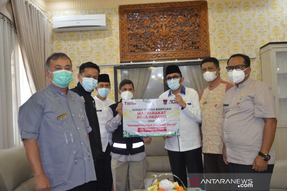 Pembangunan Masjid Minang Dermawan, bentuk bantuan Pemkot dan warga Padang untuk Sulbar