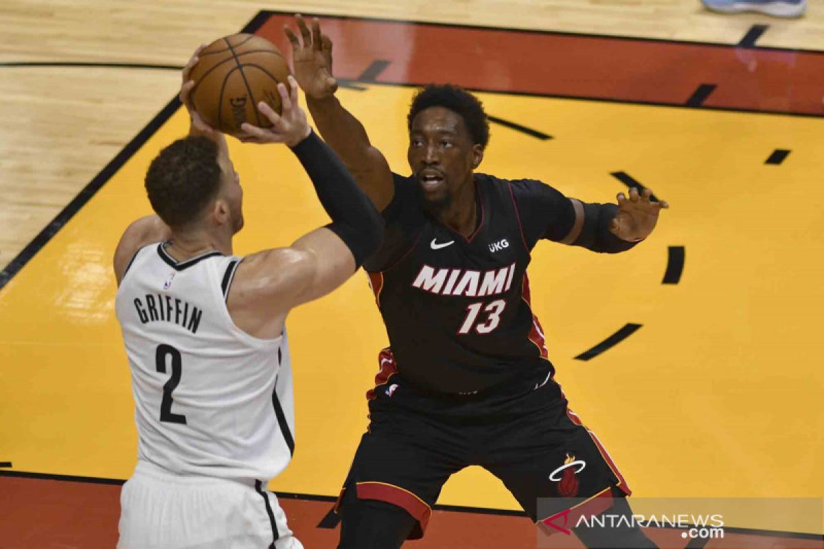 Ringkasan NBA: Bam Adebayo bawa Heat hajar Nets