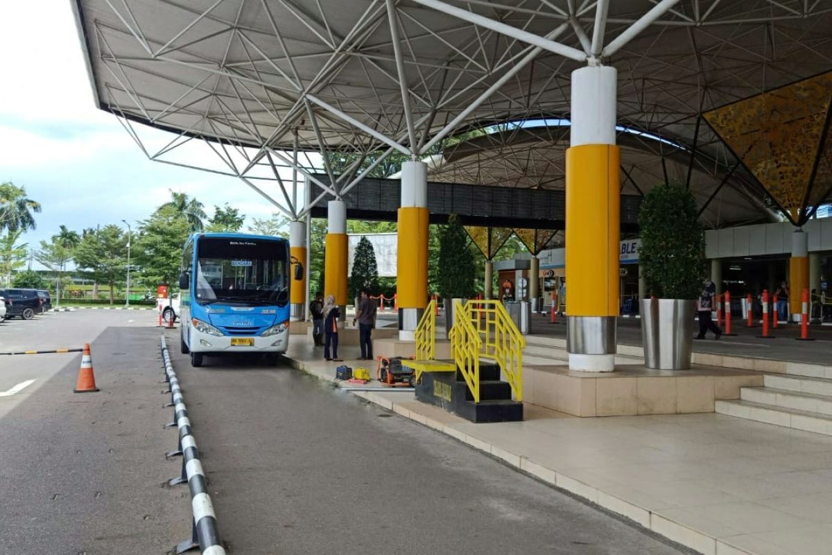 Mulai Kamis (22/4), armada bus Trans Siginjai masuk Bandara Sultan Thaha