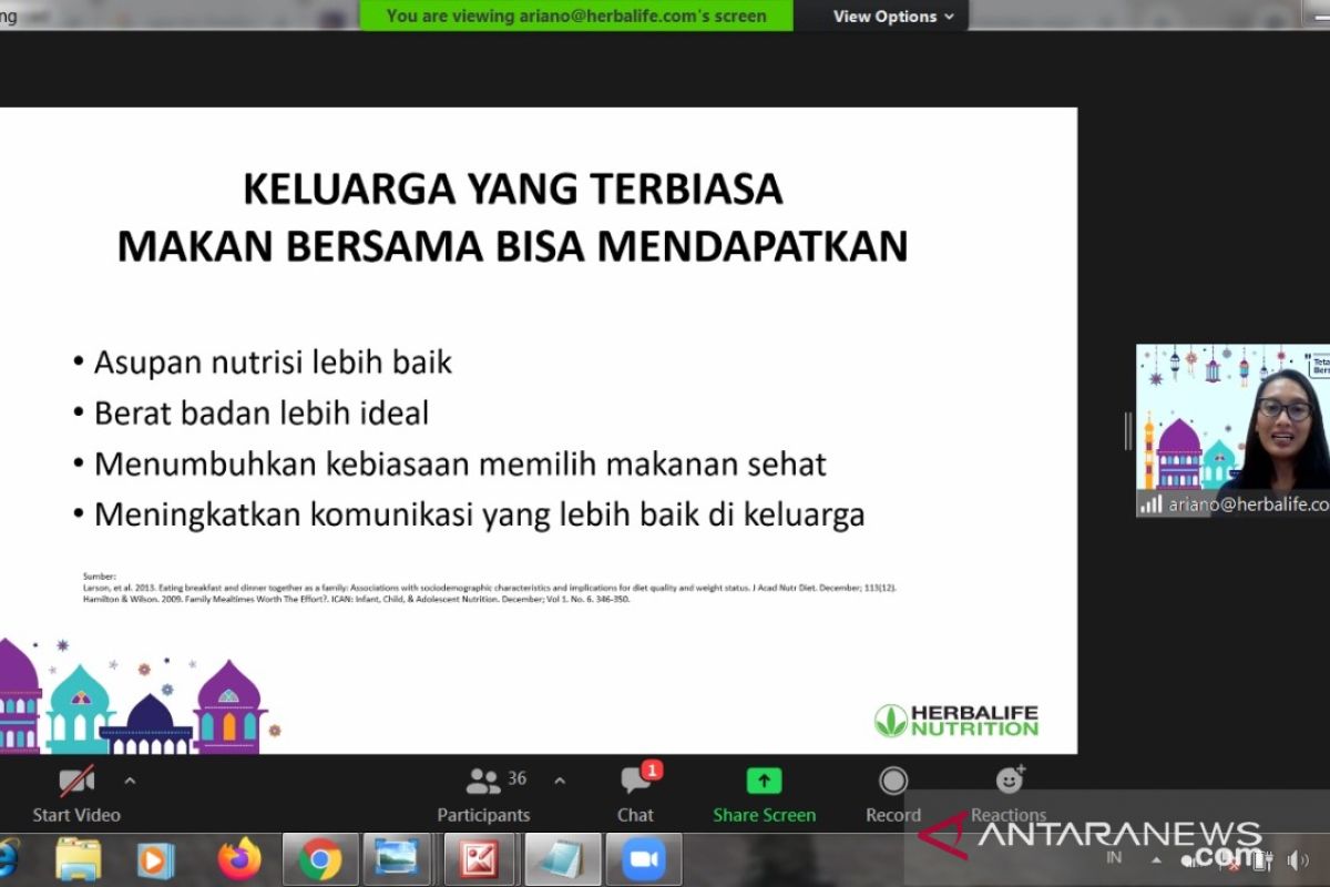 Ahli nutrisi: Mengantuk saat Ramadhan bisa dihindari