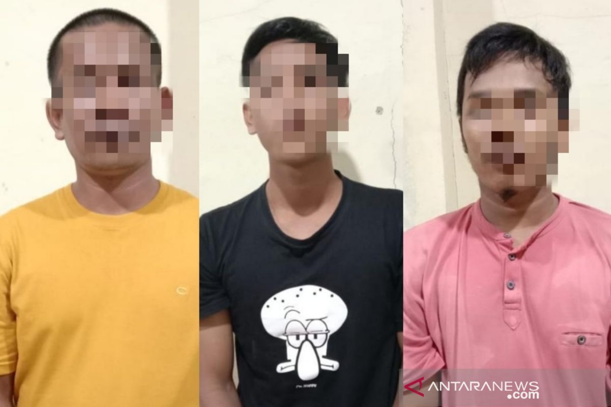 Tiga warga Nagan Raya ditangkap diduga jual chip domino