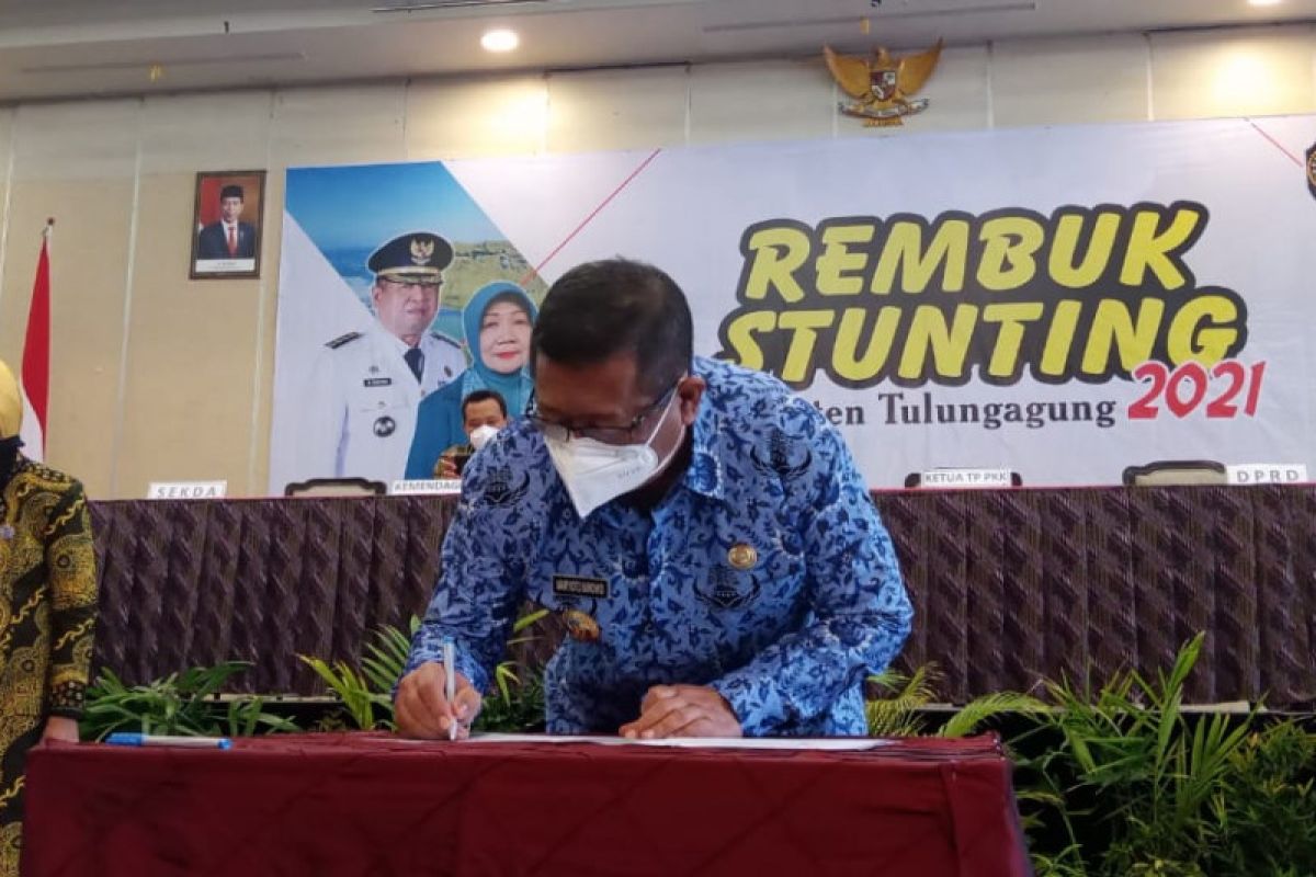 Pemkab Tulungagung anggarkan Rp300 miliar untuk tangani ribuan kasus stunting