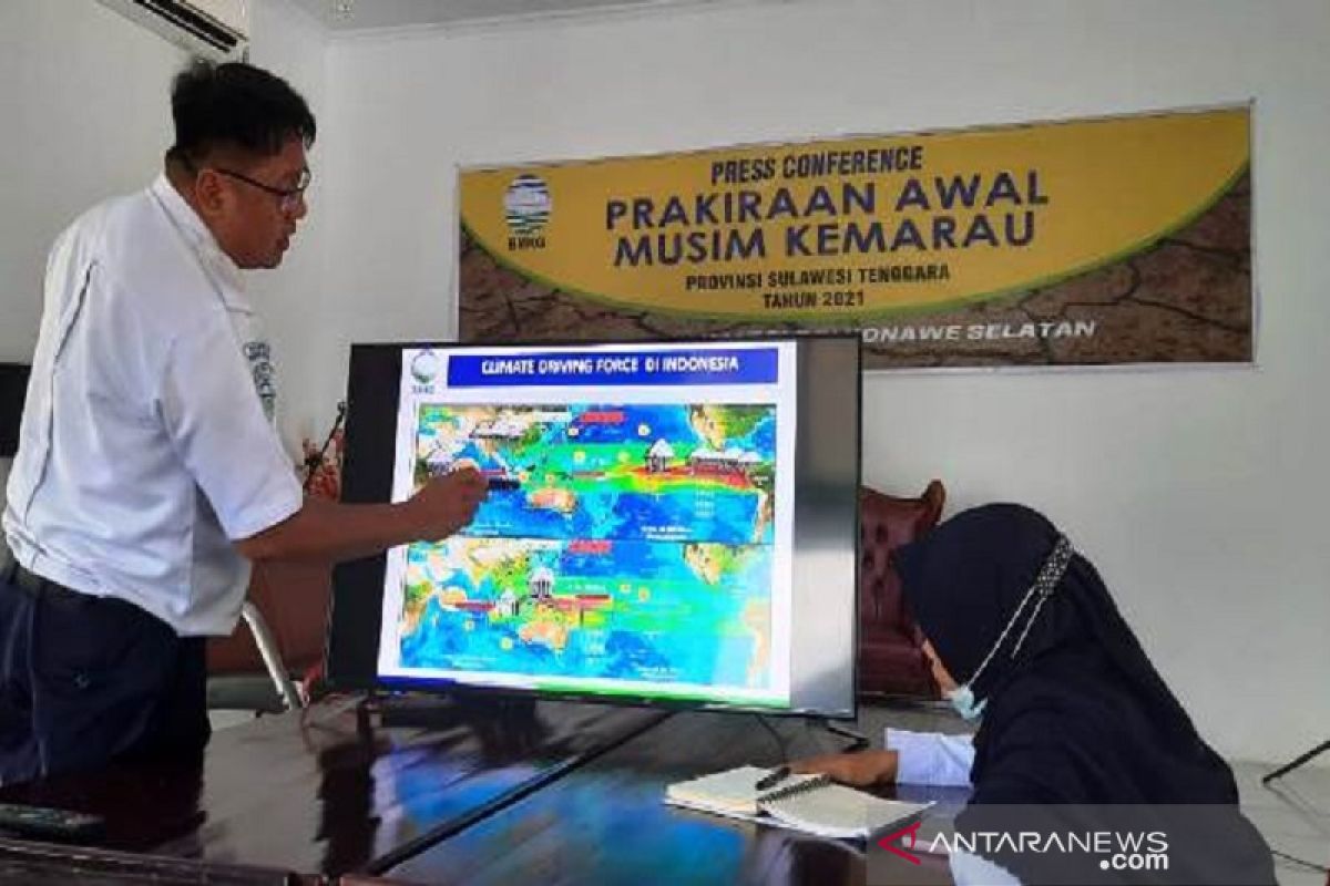 BMKG prediksi awal kemarau di Sultra pada Juli-Agustus 2021