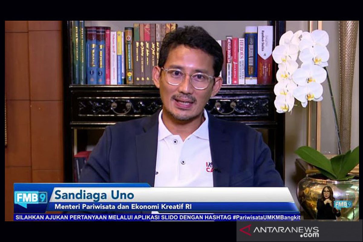 Sandiaga: Indonesia ke-3 yang ekonomi kreatifnya sumbang PDB