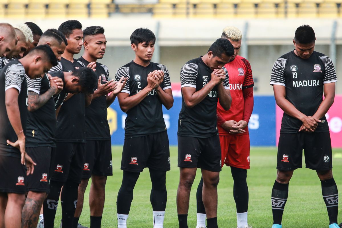 Pemain Madura United berharap Liga 1 bergulir