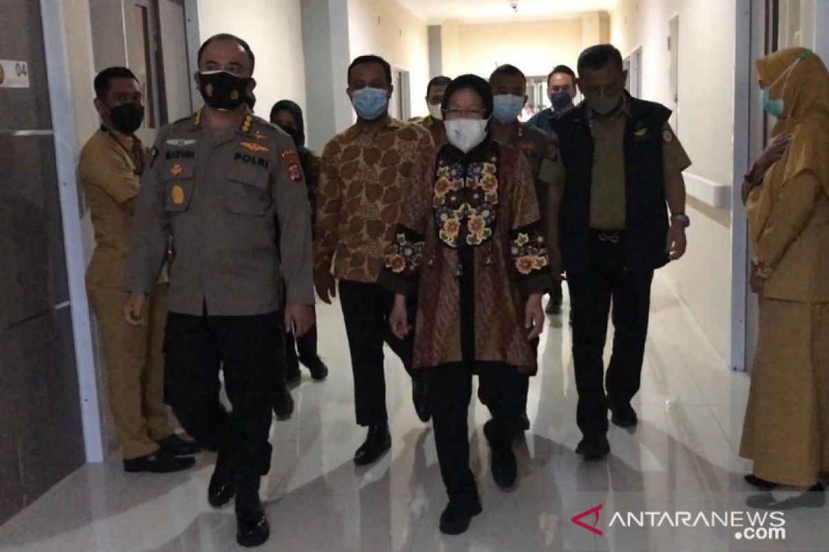 Mensos Tris Rismaharini upayakan pemulihan trauma korban Bom Makassar