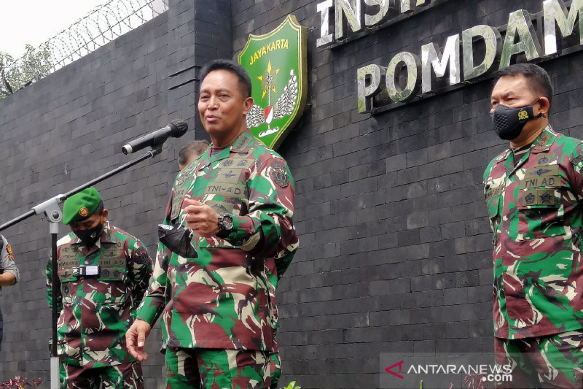 Kasad Andika Perkasa resmikan instalasi tahanan militer berbasis ICT