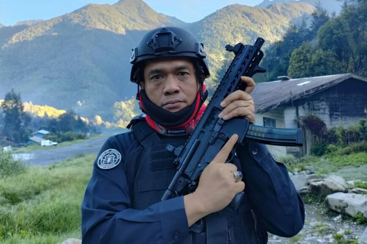 Aparat gabungan TNI/Polri buru teroris KKB di Ilaga