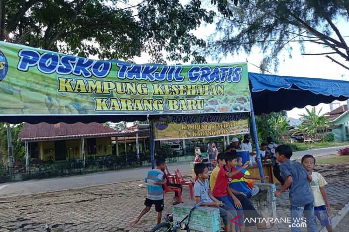 Kampung di Aceh Tamiang ini buka posko takjil gratis