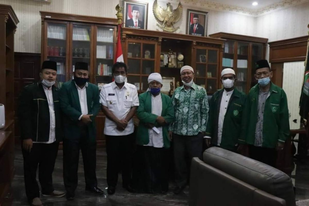 Al Washliyah Binjai silaturahmi kepada Pelaksana Wali Kota