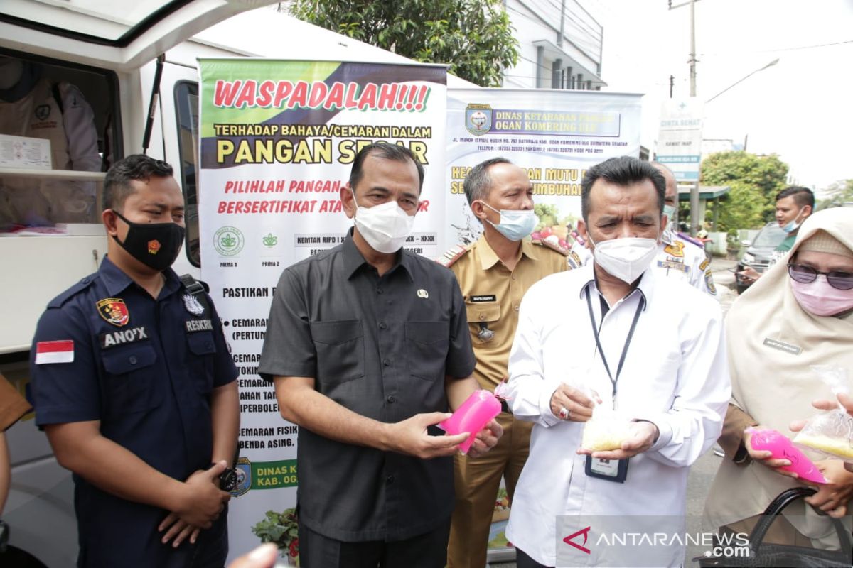 BPOM temukan barang pangan mengandung boraks  di Pasar Baturaja