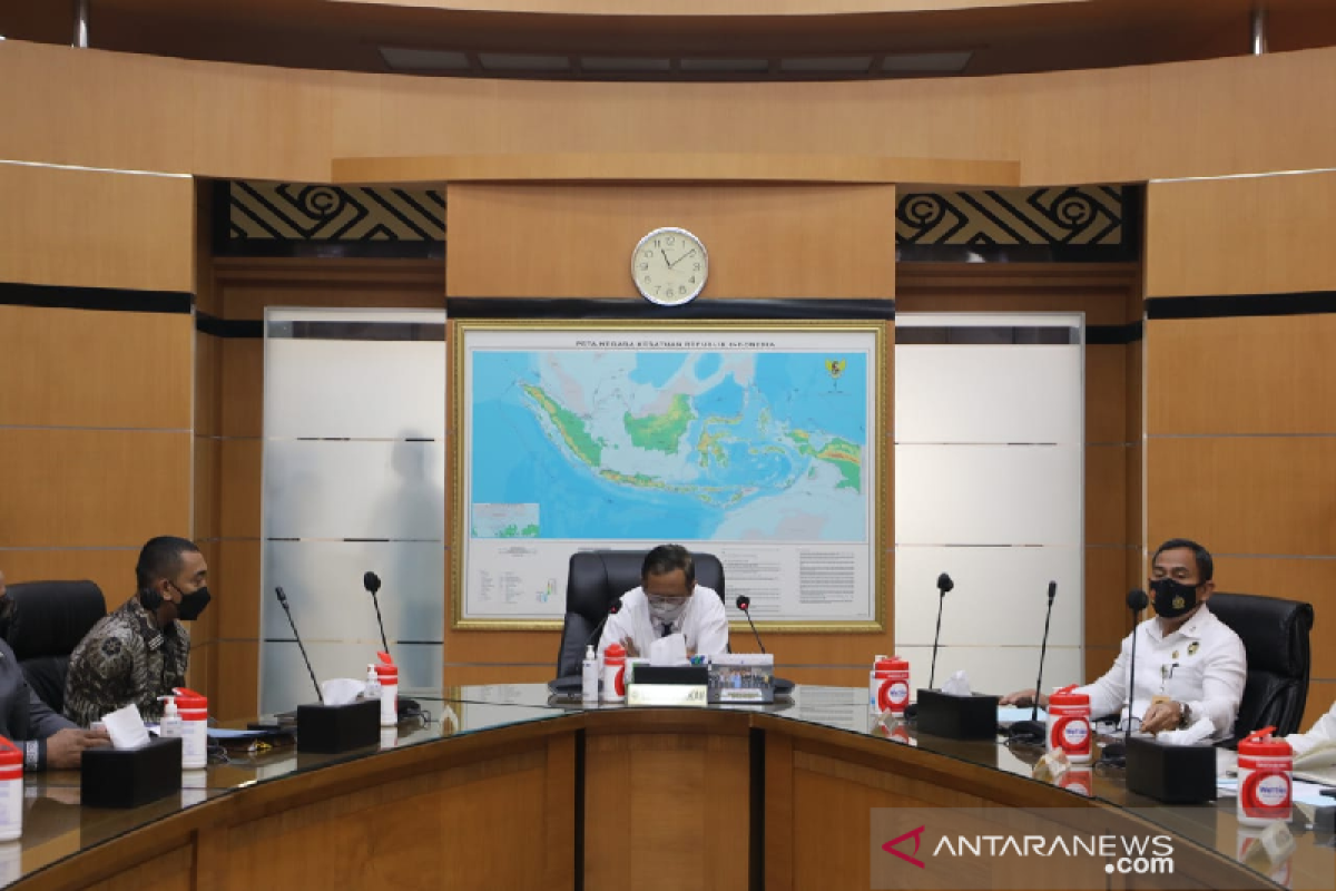 Ketua DPRA temui Menkopolhukam terkait Pilkada Aceh