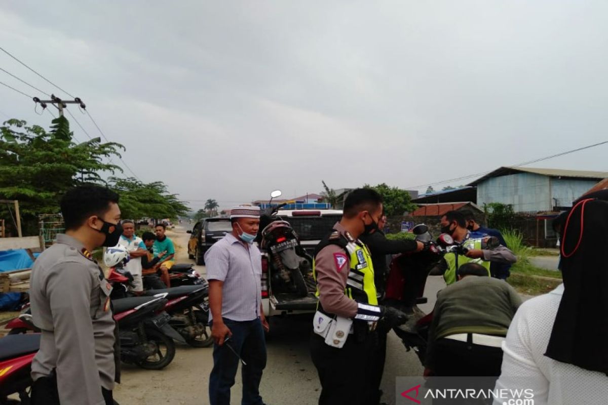 Polisi tertibkan aksi balapan liar saat Ramadhan