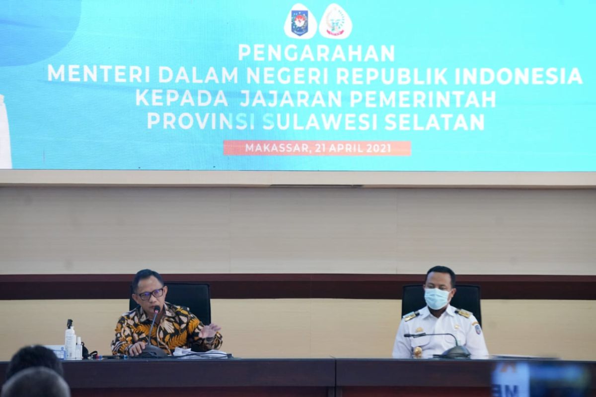 Mendagri dorong Gubernur Sulsel fokus jalankan roda pemerintahan