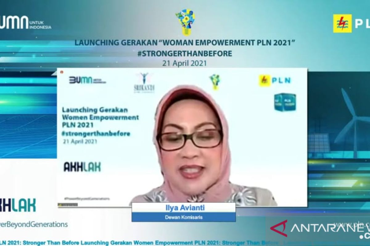 Hari Kartini, momentum peluncuran gerakan 'women empowerment' PLN 2021