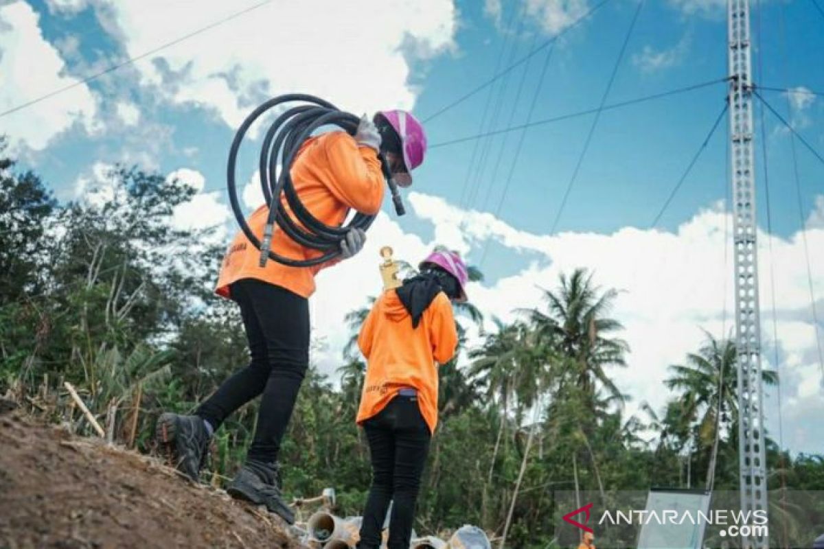 Kiprah dua srikandi PLN, ikut dirikan tower listrik darurat di NTT