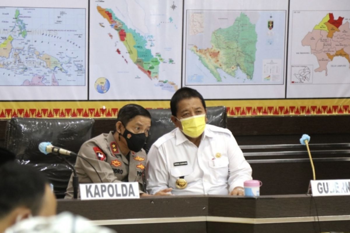 Pemprov Lampung perketat perbatasan antisipasi COVID-19 selama Idul Fitri