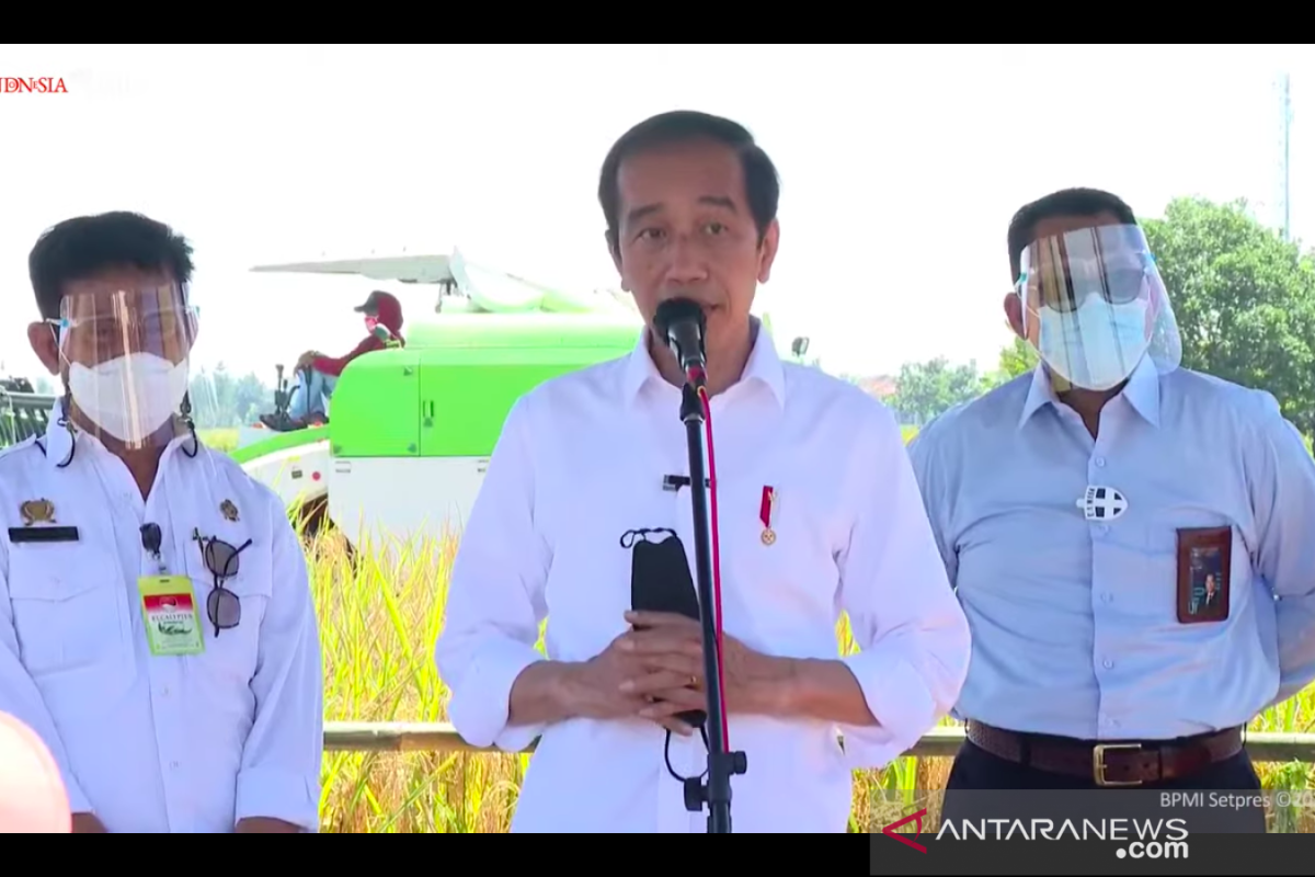 Presiden dengarkan keluhan para petani di Indramayu