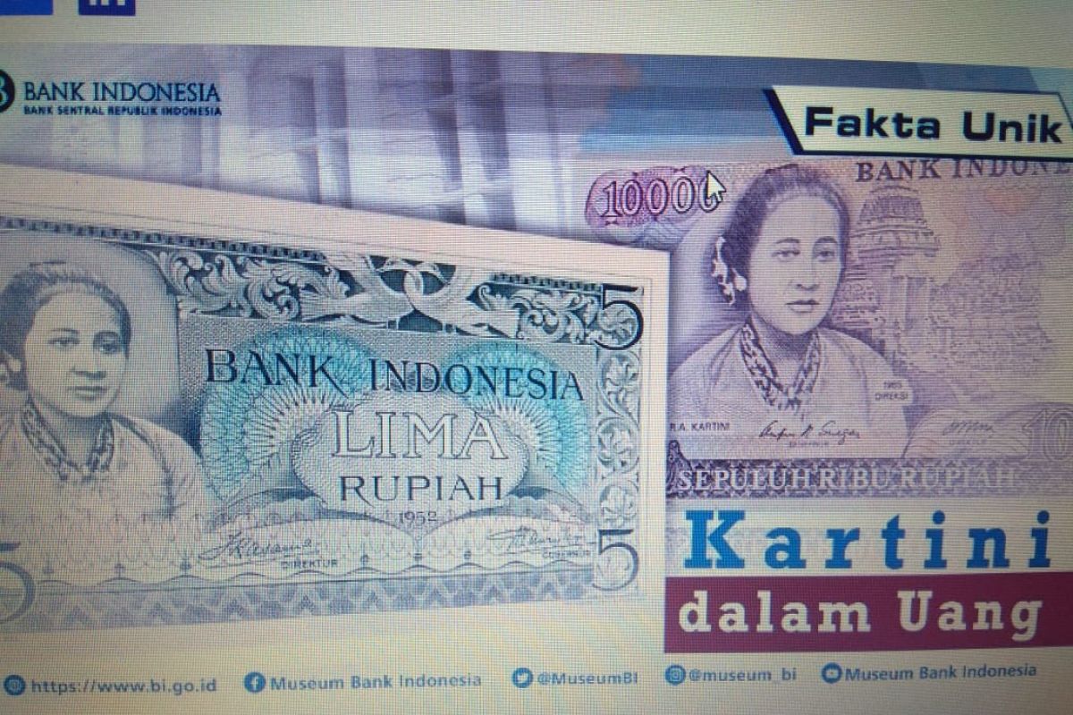 BI ungkapkan perjalanan Kartini jadi gambar dalam rupiah