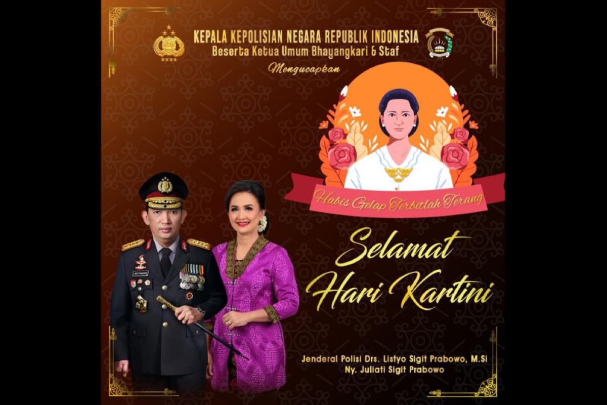 Kapolri: Jadikan Hari Kartini momentum tingkatkan prestasi