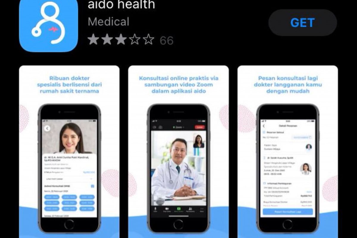 Aplikasi telemedisin aido health tambah fitur baru