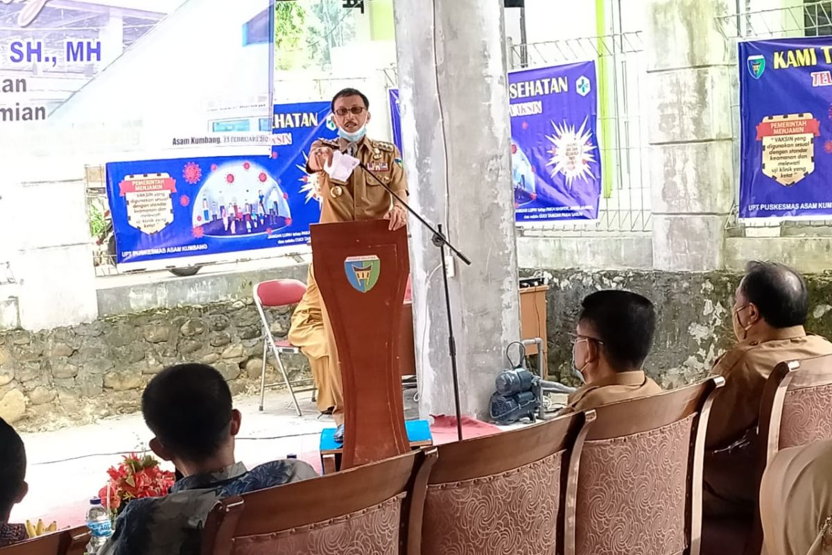 Bupati Hendrajoni pamit pada ASN dan masyarakat Pesisir Selatan