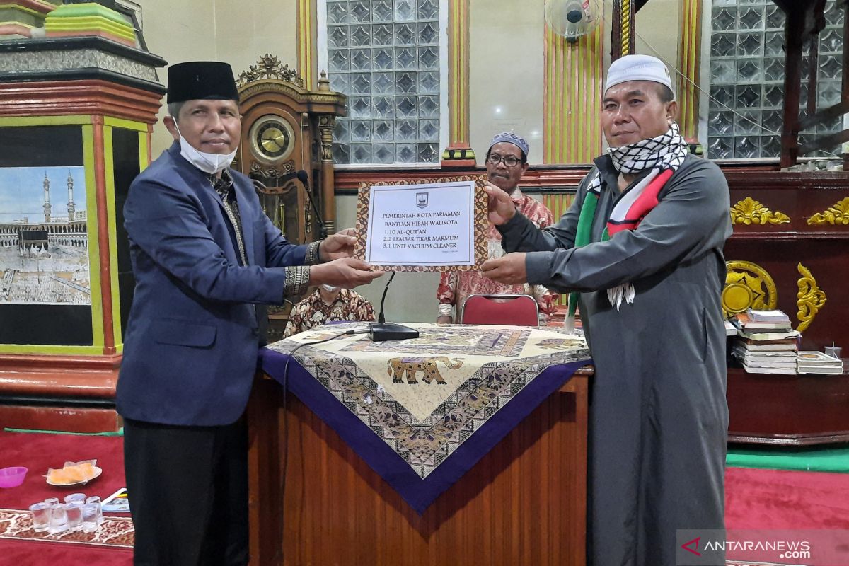 Sebanyak ini Pemkot Pariaman anggarkan dana, agar jamaah nyaman beribadah di masjid dan mushala