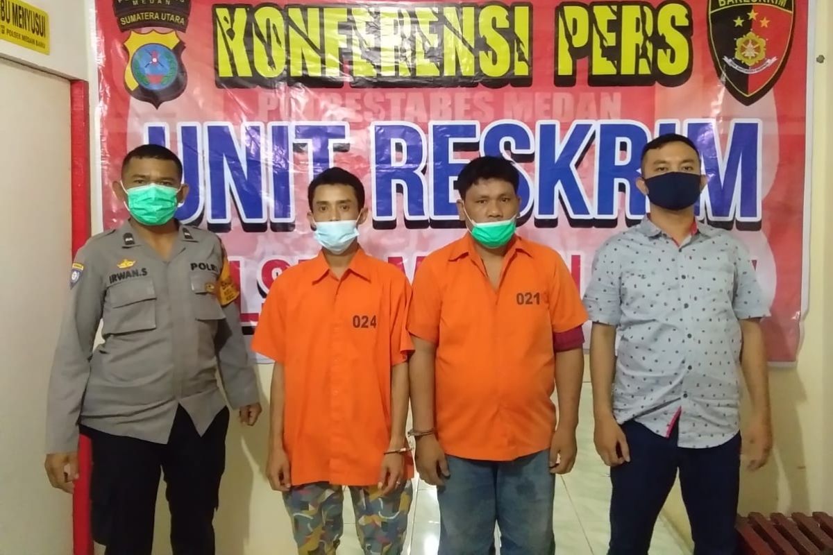 Polisi amankan dua warga Medan karena miliki narkotika