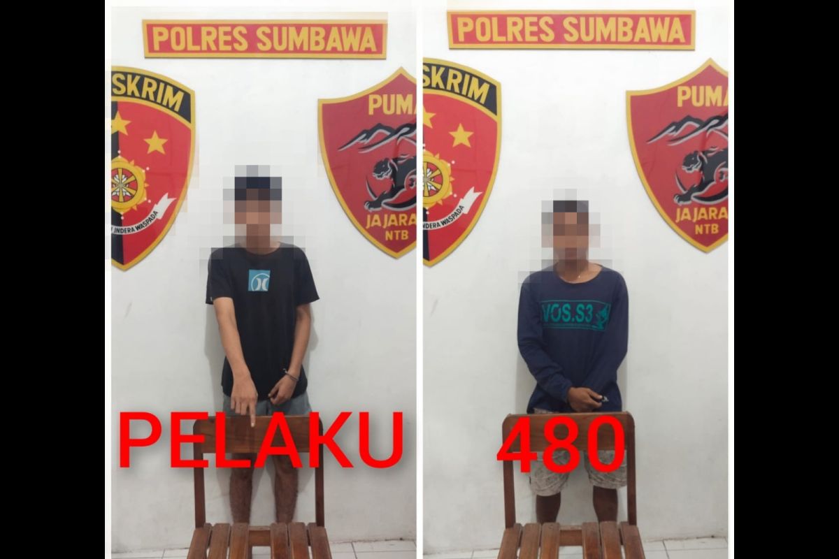 Gegara curi handphone, dua pemuda ingusan di Sumbawa nikmati Bulan Ramadhan di tahanan