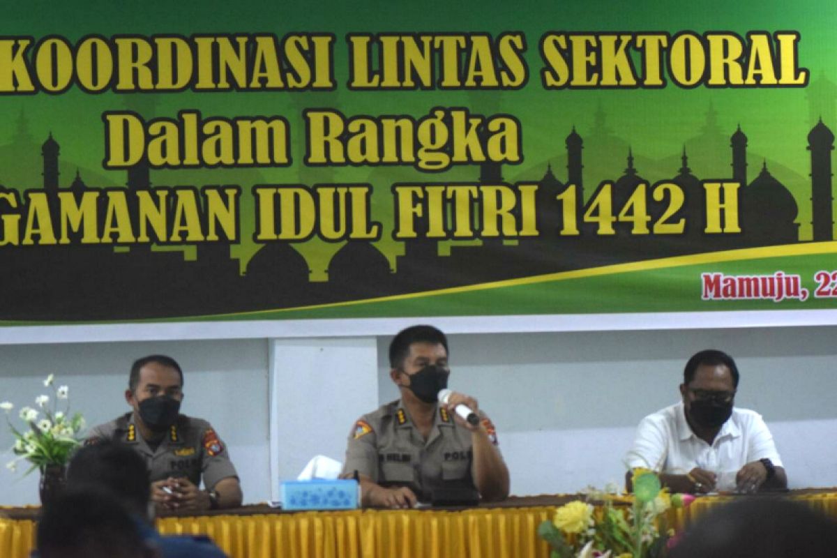 Polda Sulbar siagakan 1.125 personel pengamanan larangan mudik Lebaran