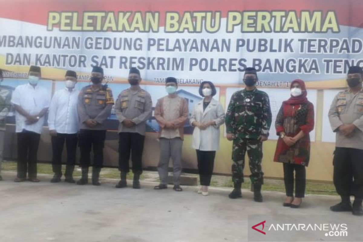 Polres Bangka Tengah bangun gedung pelayanan publik terpadu