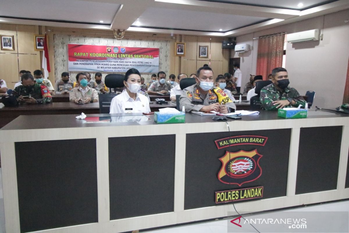 Kabupaten Landak tunggu arahan Gubernur terkait penerapan PPKM mikro