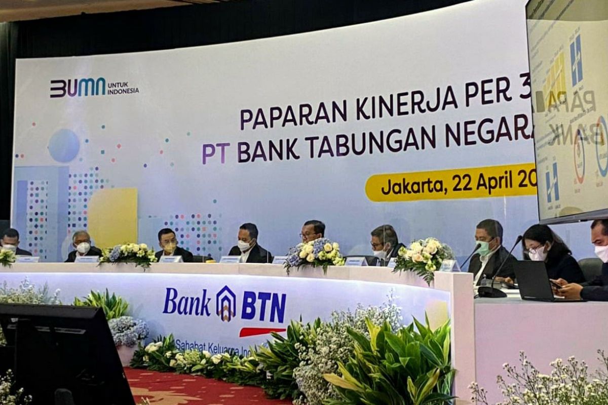 BTN raup laba bersih Rp625 miliar pada kuartal I 2021