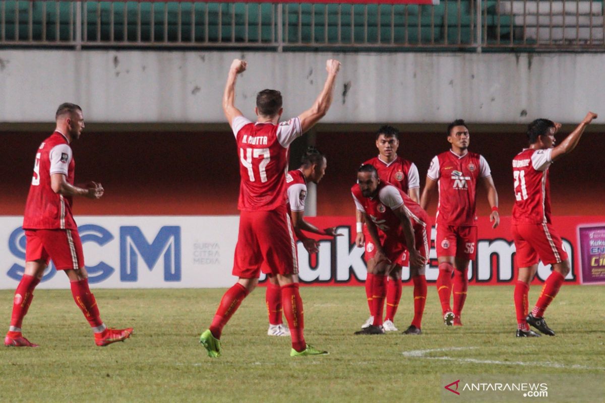 Pelatih minta pemain Persija melupakan kemenangan leg pertama final