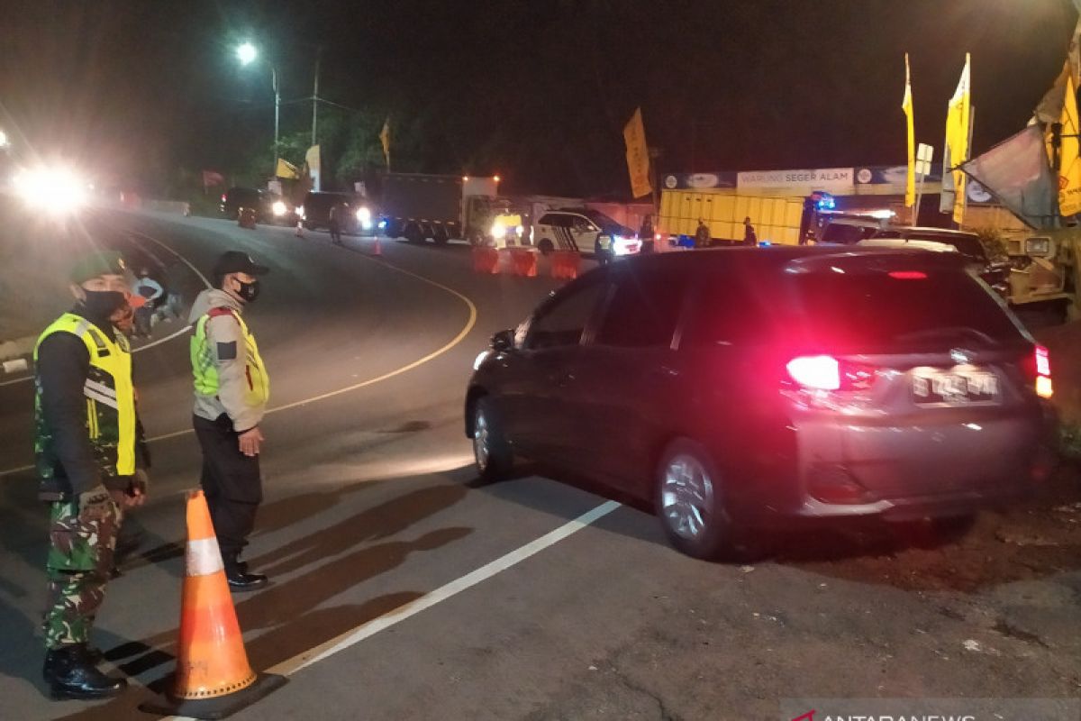 Antisipasi larangan mudik, Polres Cianjur siagakan ratusan anggota