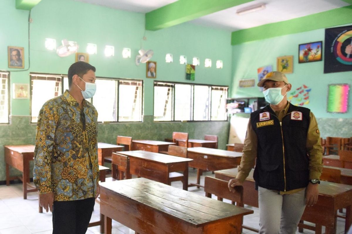 Wali Kota Kediri pastikan kesiapan sekolah jelang pembelajaran tatap muka