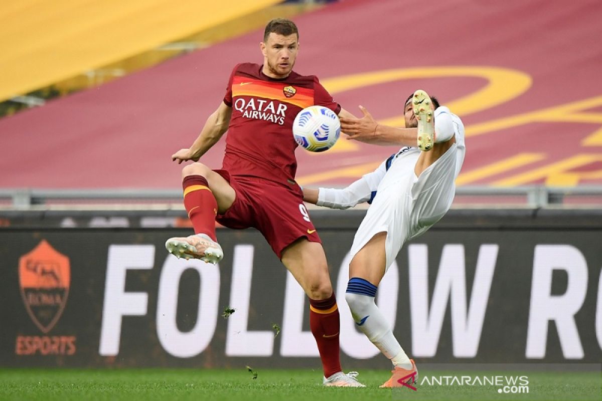 AS Roma tahan imbang Atalanta, Napoli gebuk Lazio