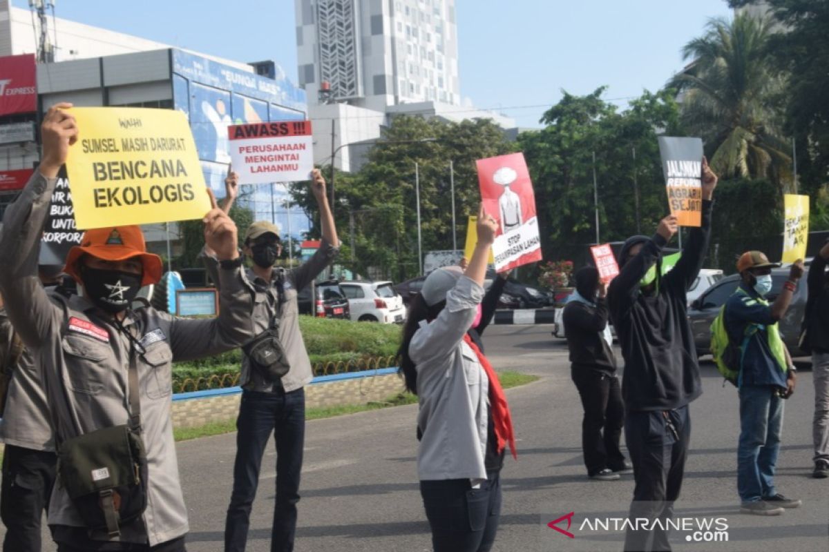 Walhi Sumsel catat konflik agraria antara petani dan perusahaan masih tinggi