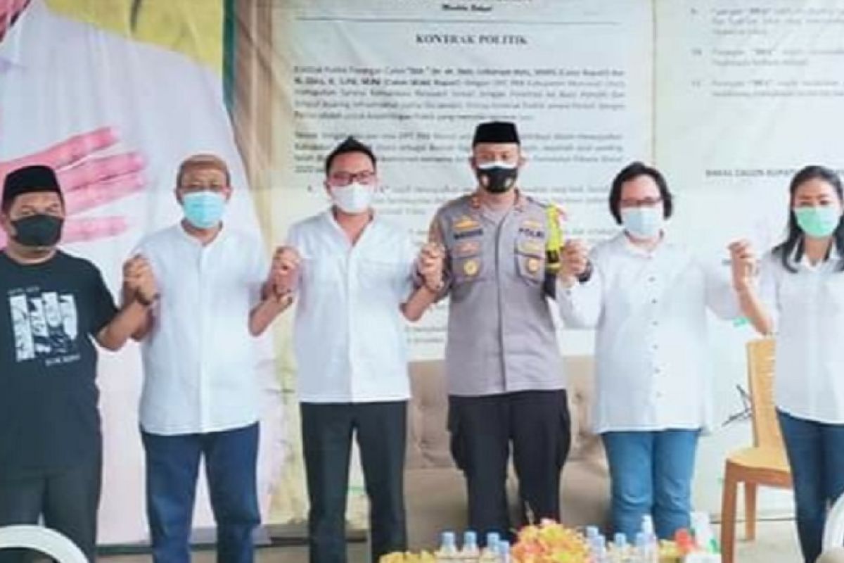 Pilkada Morut usai sudah, Delis-Djira menanti pelantikan, Holiliana ucapkan selamat