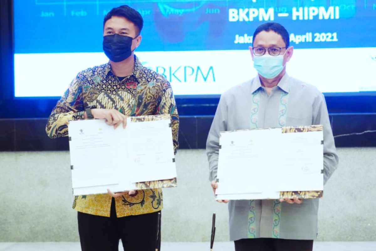 BKPM-Hipmi tandatangani kerja sama fasilitasi UMKM naik kelas