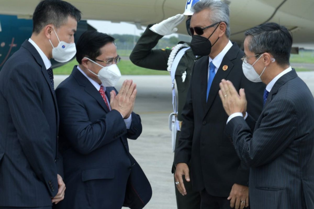 PM Vietnam tiba di Indonesia untuk bertemu Presiden Jokowi