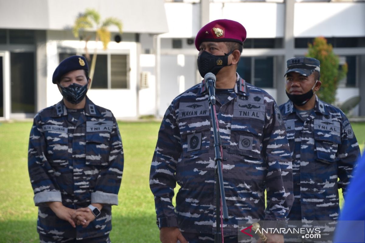 Lantamal VIII berangkatkan 31 peserta seleksi akhir Casis