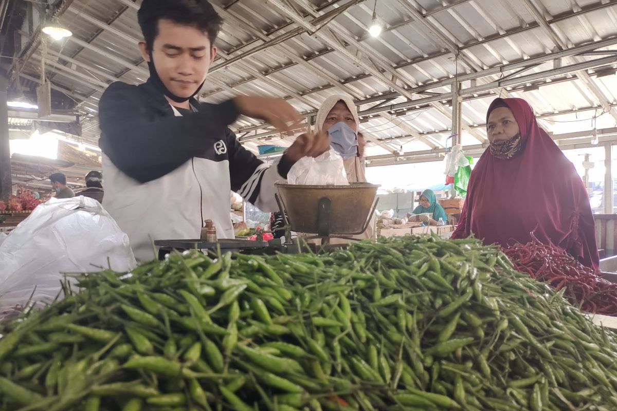 Stok sembako di Bandarlampung aman hingga Lebaran