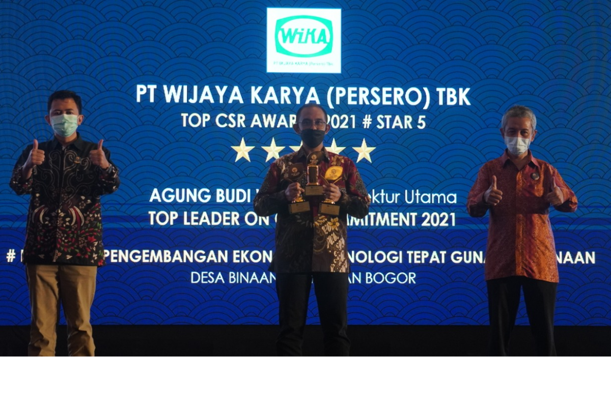 WIKA Raih 6 Penghargaan pada 3 Ajang Berbeda