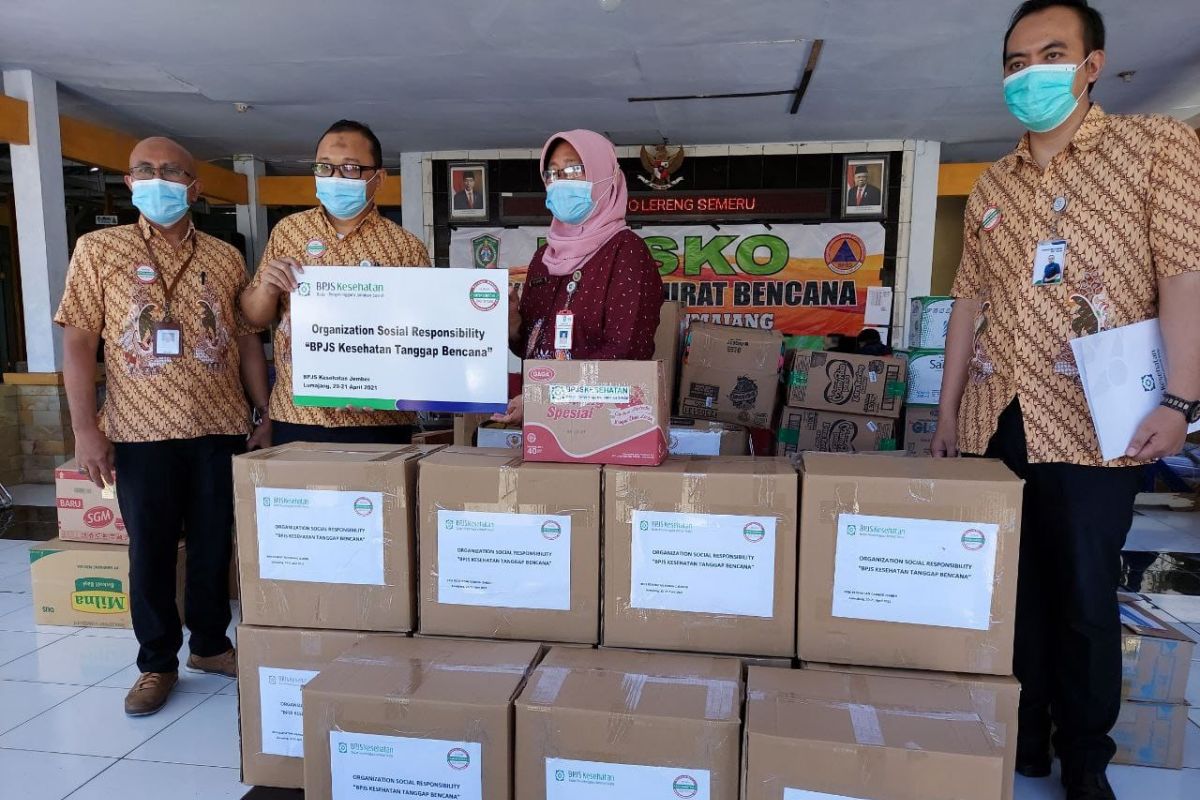 BPJS Kesehatan Jember berikan bantuan korban gempa di Lumajang