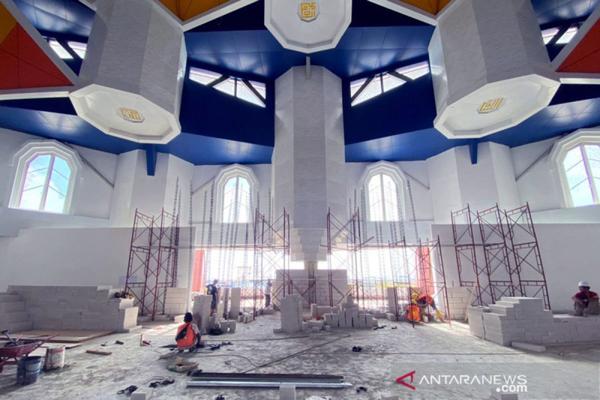 Pembangunan Masjid 99 Kubah kembali dilanjutkan