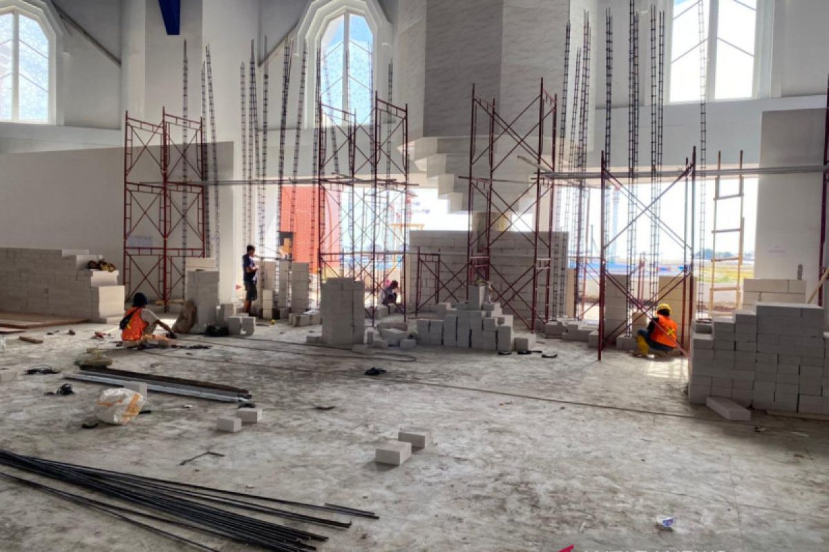 Pembangunan Masjid 99 Kubah di Makassar dijadwalkan rampung 2022