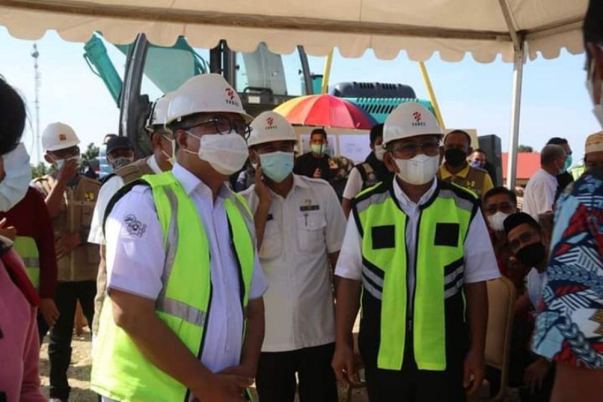 Kantor Gubernur Sulbar kini mulai dibangun setelah gempa