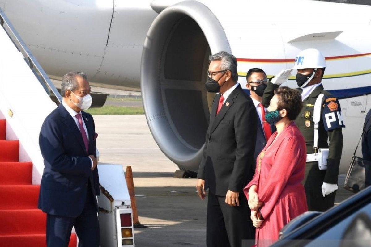 PM Malaysia, Muhyiddin Yassin tiba di Indonesia untuk Hadiri ASEAN Leaders' Meeting