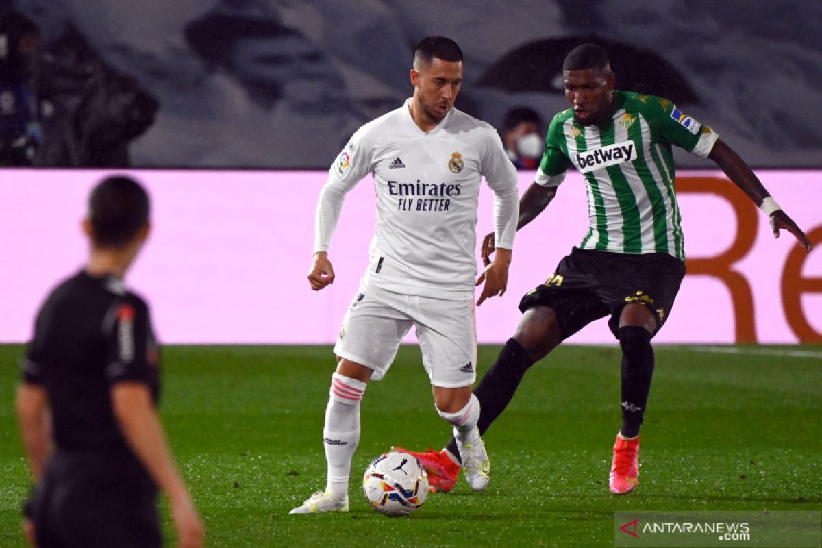 Real Madrid gagal ke puncak setelah cuma seri 0-0 lawan Betis